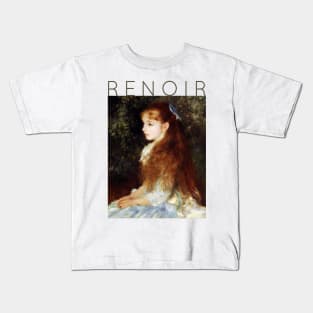 Auguste Renoir - Portrait of Mademoiselle d'Anvers Kids T-Shirt